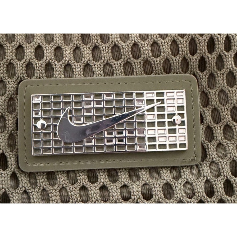 Nike Devin Booker Dri-FIT Mesh Basketball Shorts Olive Green Mens Large L